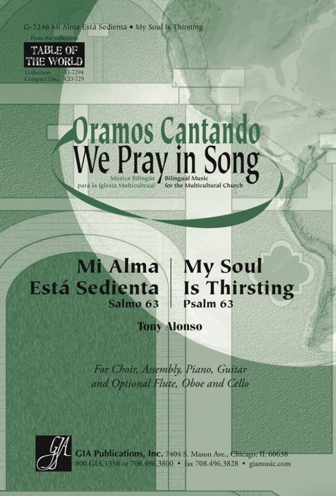 My Soul Is Thirsting - Instrument parts